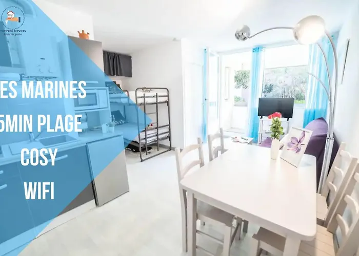 Les Marines Port 2 Min Camargue- Pros Services Conciergerie La Grande Motte Apartamento *